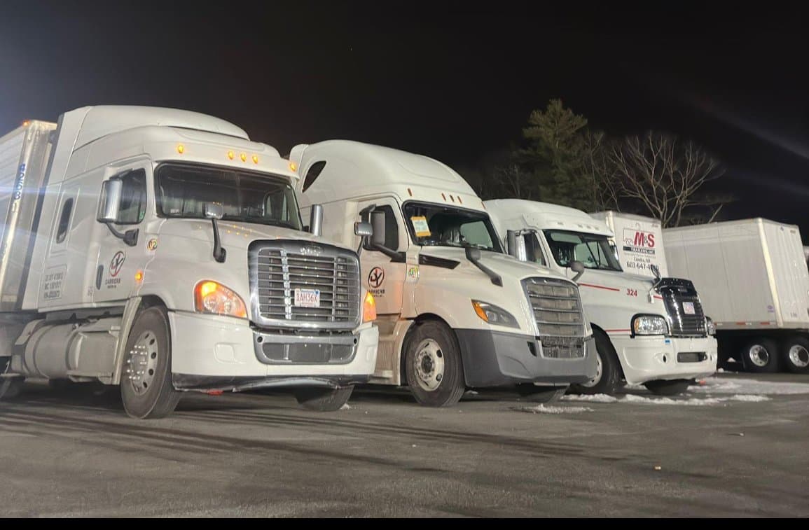 JY Carriers trucks
